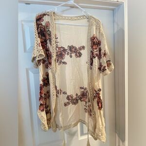 Short sleeve cardigan